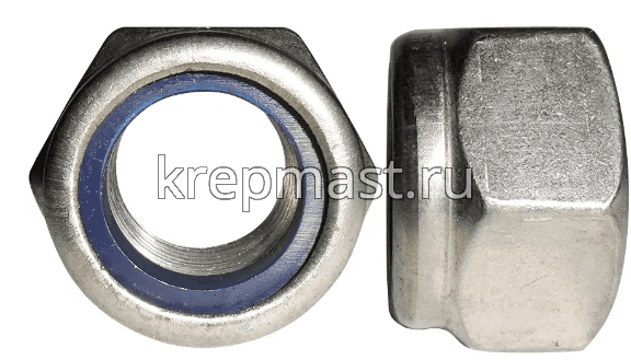 Гайка самоконтр. DIN 985 М 6 нерж. А2