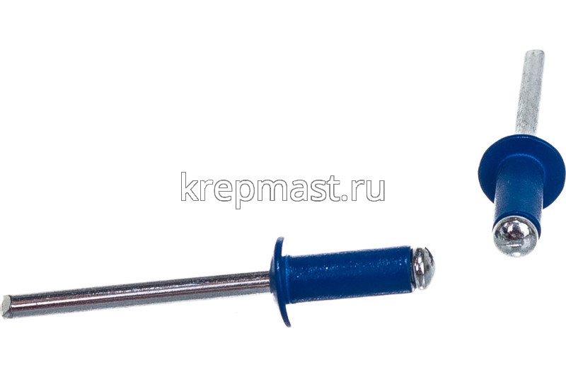 Заклёпка алюминий/сталь 4,8х12 RAL 5005