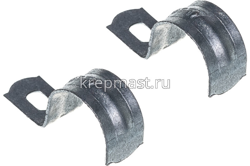 Скоба металлическая ОДНОЛАПКОВАЯ 16-17мм