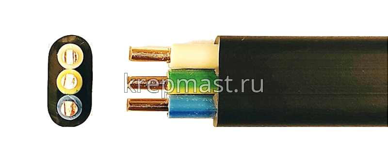 Кабель ВВГ нг3х6,0 негор..*
