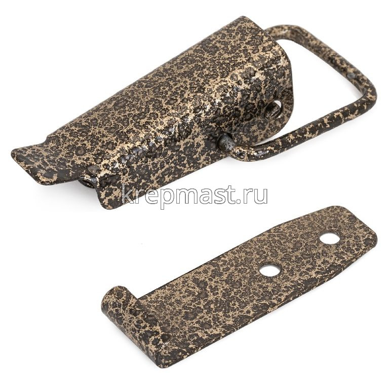 Замок накидной Домарт бронза антик