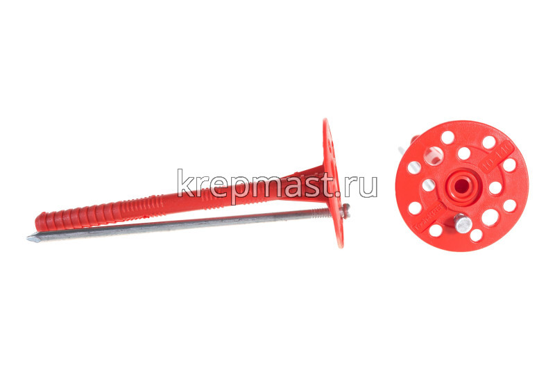 Дюбель д/изоляц. с мет гвоздем 10х140