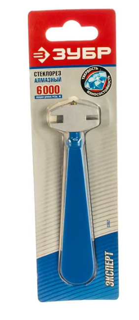 Стеклорез ЗУБР алмазный с пласт.ручкой
