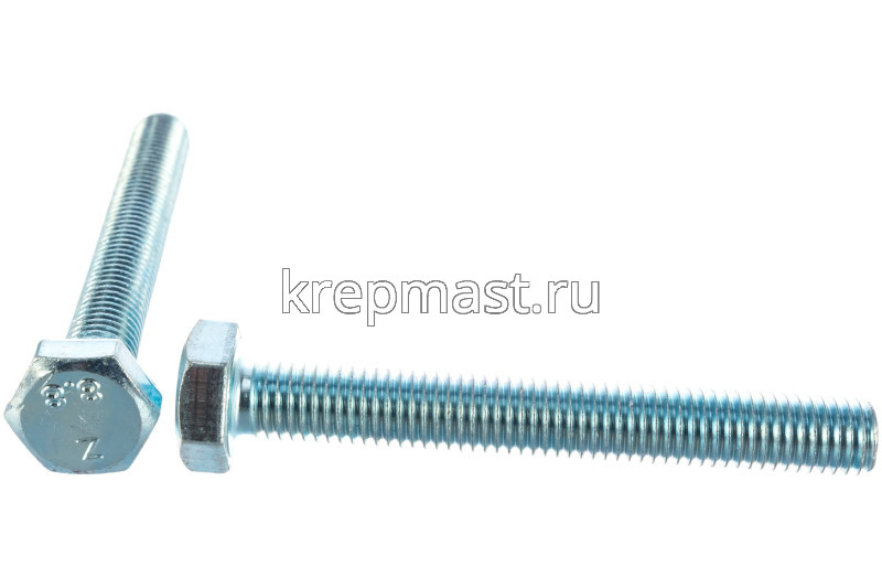 Болт 10х 80 кл.пр. 8,8 оц. п/р DIN 933