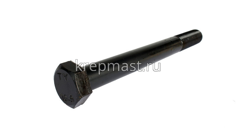 Болт 24х160 кл.пр.10,9 чёрный н/р DIN 931