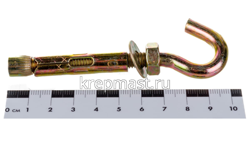 Анкерный болт с крюком 10х 60