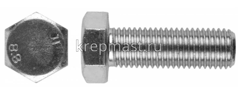 Болт 24х100 кл.пр. 8,8 оц. п/р DIN 933