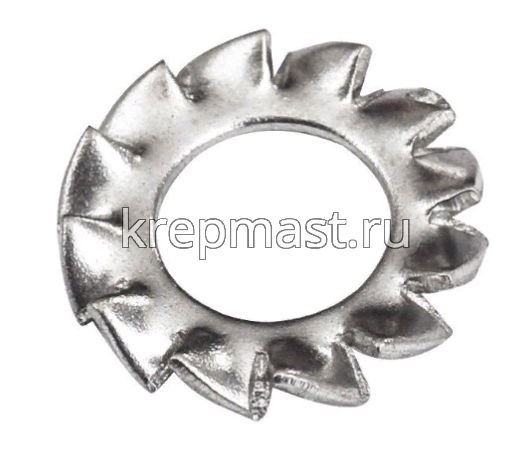 Шайба стопорная DIN 6798 А 3,2