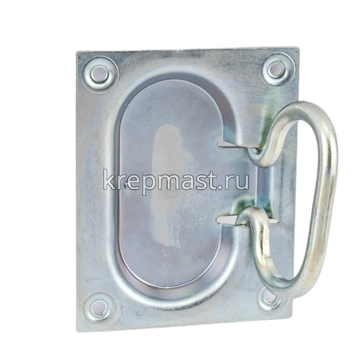 Ручка для погреба СКРЫТАЯ откидная ЦИНК