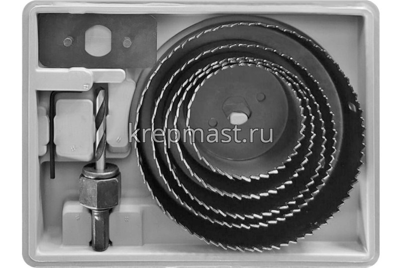 Набор пил круговых FIT/ УСПЕХ по дерев.68-127мм