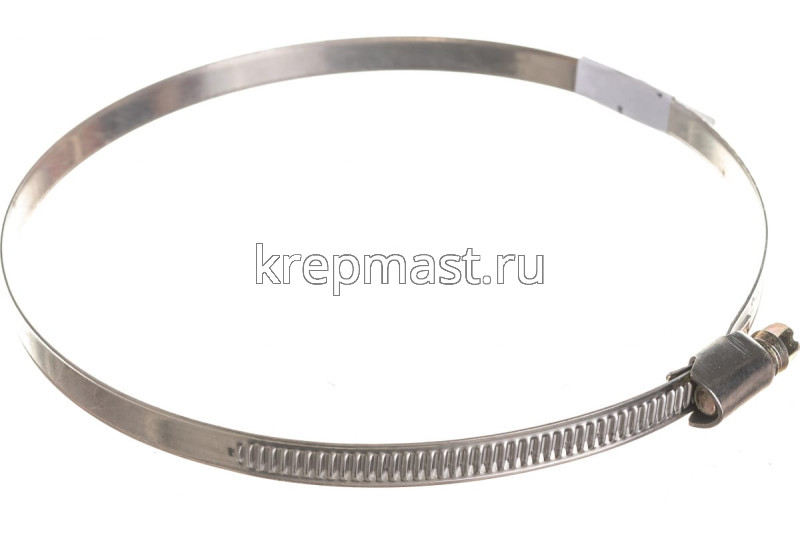 Хомут червячный нержавейка 120-140