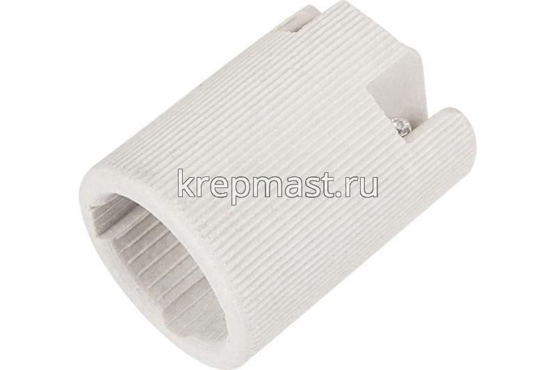 Патрон Е14 фарфор/керамика