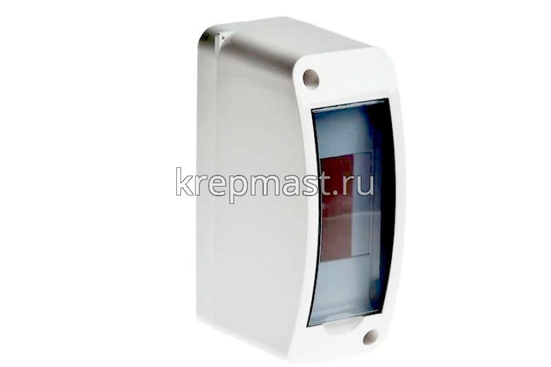 Бокс ОП 2автомата пластик с дверцей 140х55х85мм