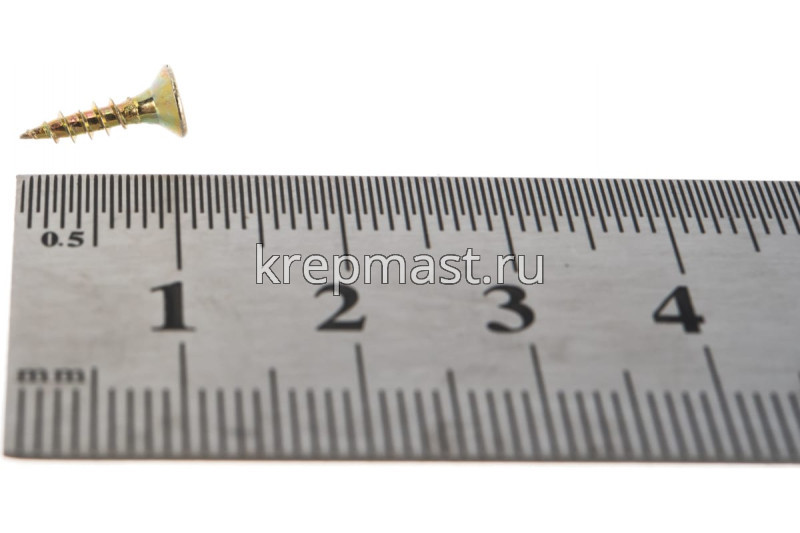 Шуруп универс. желтый цинк 2,5х10