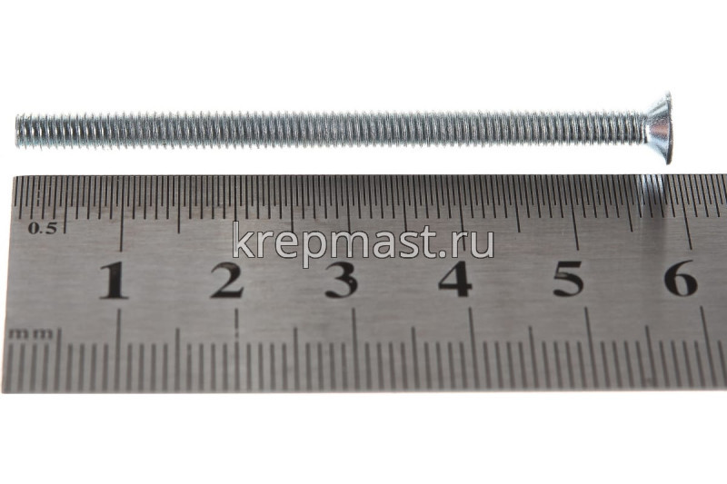 Винт потай 4,0х60 DIN 965