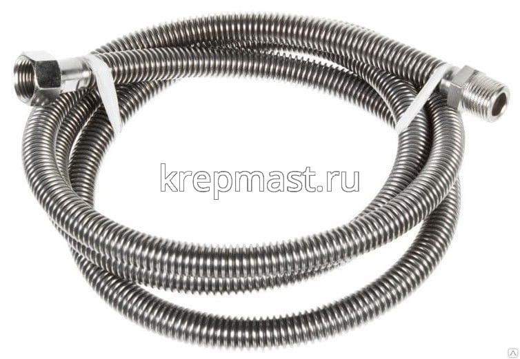 Подводка гибкая для газа 1/2 1,0м г/ш
