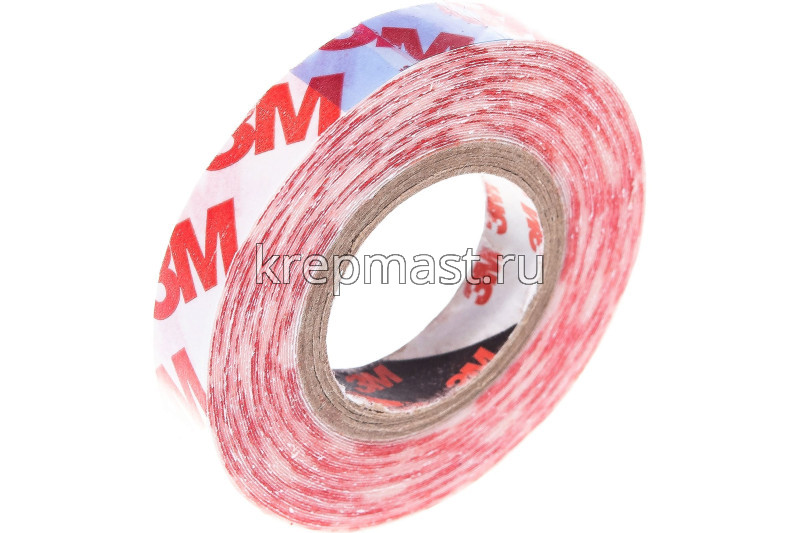 Скотч Двухстор. ЗМ 9ммх 5м прозрачный