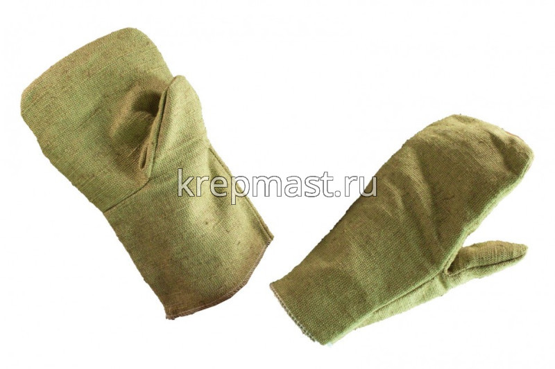 Рукавицы х/б БРЕЗЕНТОВЫЕ полностью