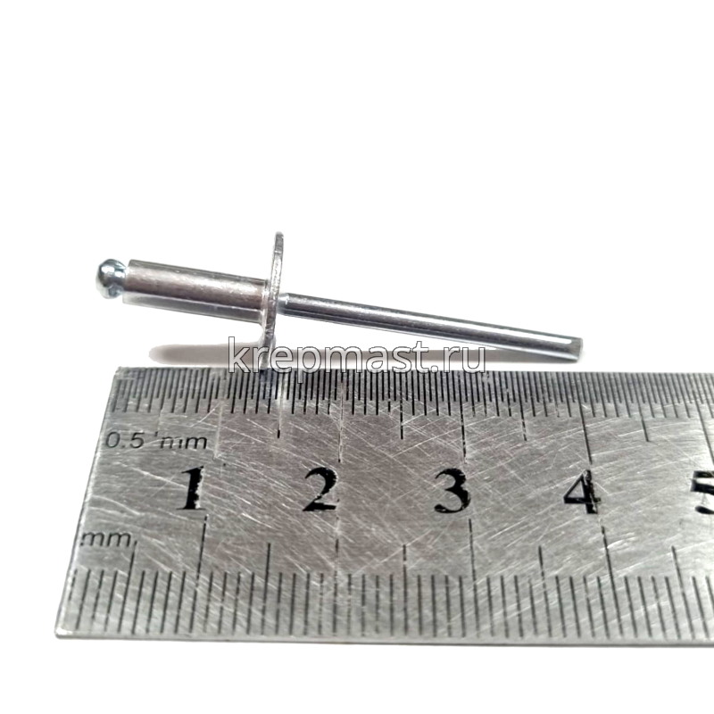 Заклёпка алюминий/сталь 4,0х12х12 широкий борт