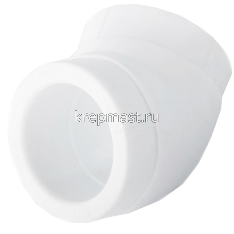 Угольник D50 45 град. п/п