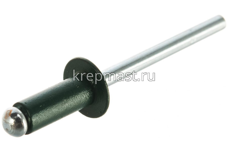 Заклёпка алюминий/сталь 4,8х12 RAL 6005