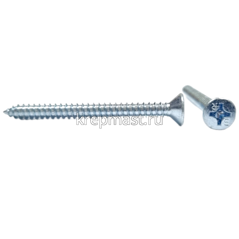 Саморезы потай гол. 5,5мм DIN 7982 (оцинк.)
