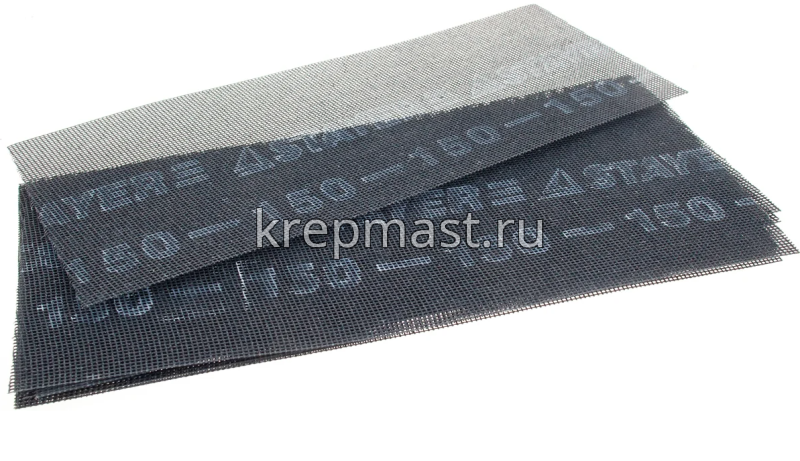 Сетка шлифовальная 11х27см, 10шт (P-150)