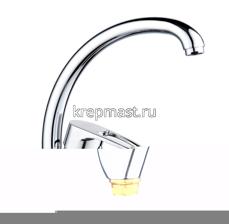 Смеситель д/кухни SL 52-011F с высоким поворотным изливом