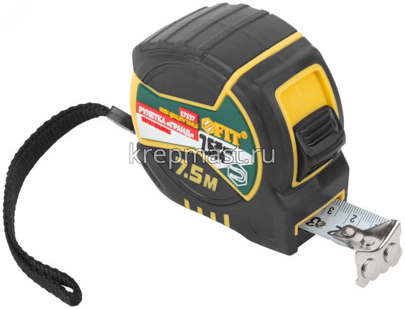 Рулетка 7,5м х 25мм FIT Гранд