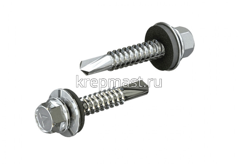 Саморез д/кровли 6,3х127(130) оцинк