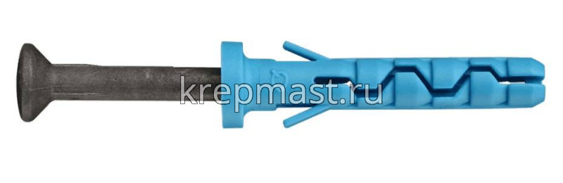 Дюбель-гвоздь PDGN LK 6х40 с бортом (пластик.гвоздь)