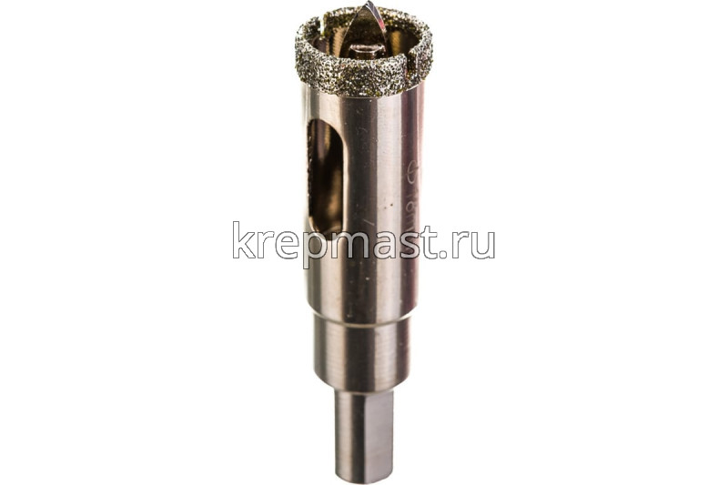 Коронка п/СТЕКЛУ алмазная 18мм КЕРАМОГРАНИТ
