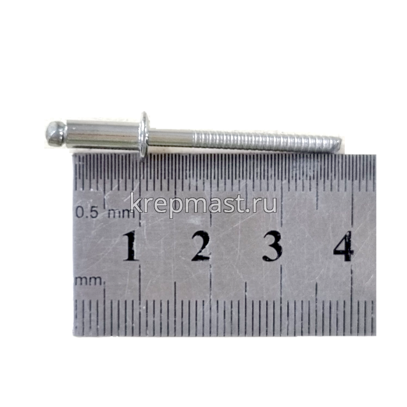 Заклёпка нерж/нерж 4,0х12 нерж.А2