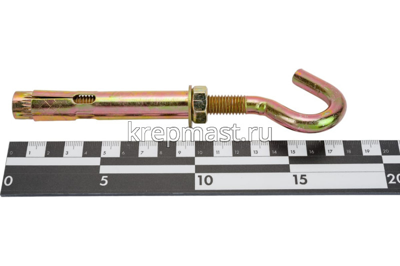 Анкерный болт с крюком 16х130