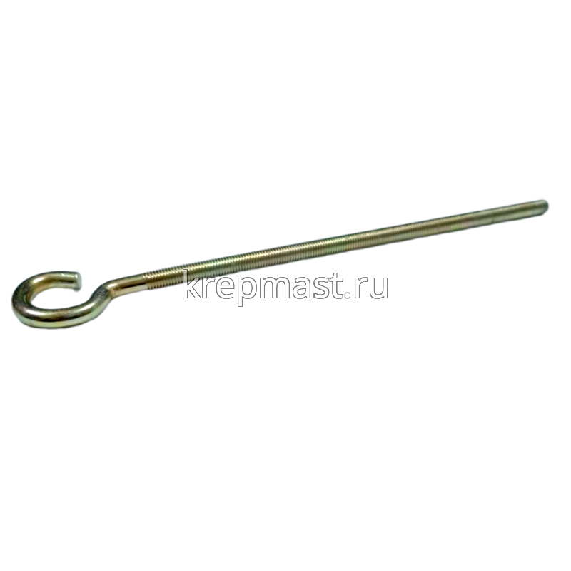 Винт с крюком 10х210