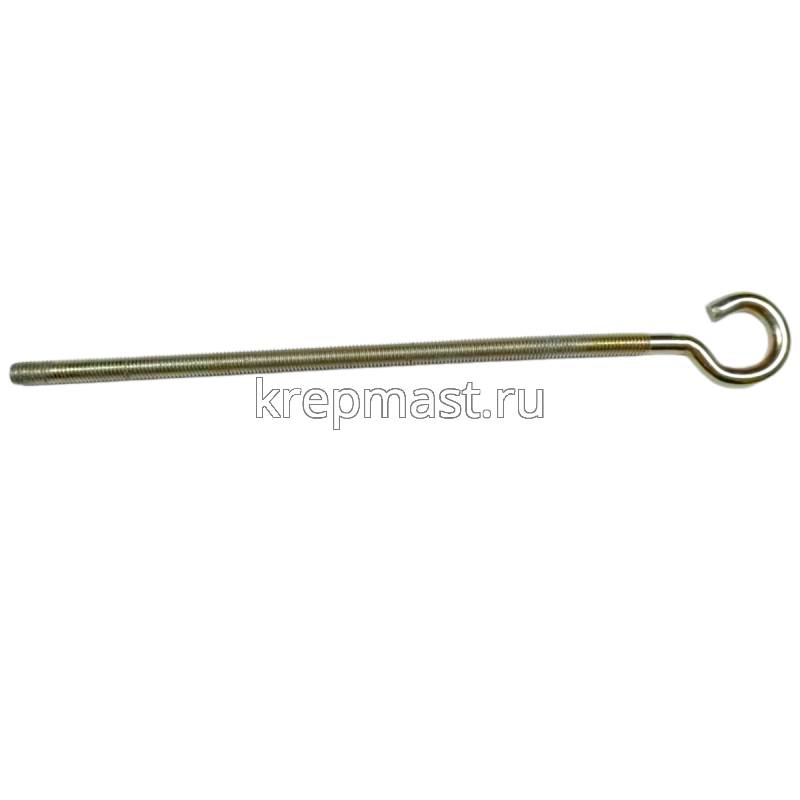 Винт с крюком 10х210