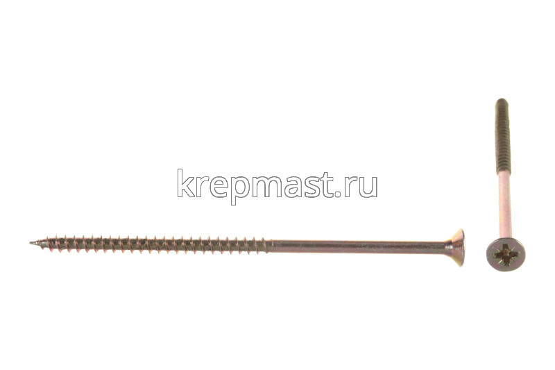 Шуруп универс. желтый цинк 6х130