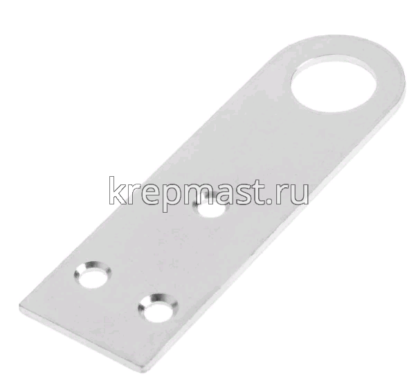 Проушина прямая 30х100мм цинк