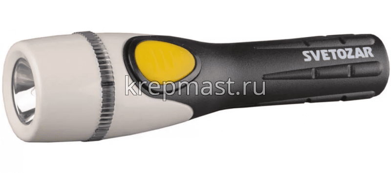 Фонарь СВЕТОЗАР ручной пластик.корпус 2хАА