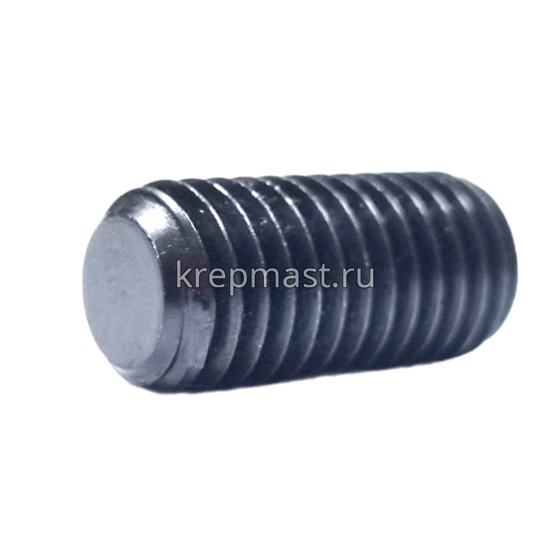 Винт уст. 12х25 12,9 DIN 913плоск.конц.вн/ш черн