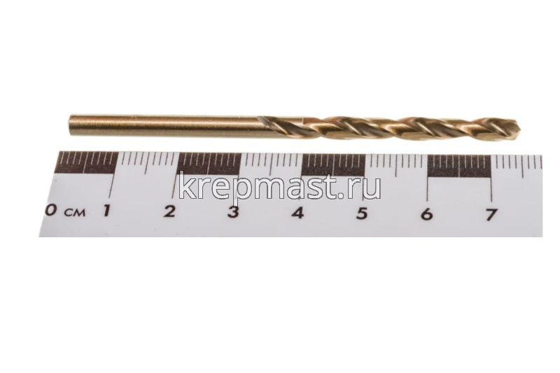 Сверло по металлу кобальт 4,0х75мм