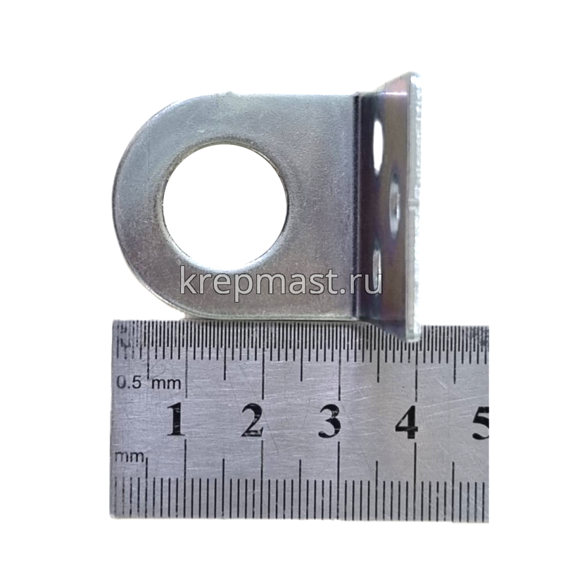 Проушина угловая 30х 40мм цинк