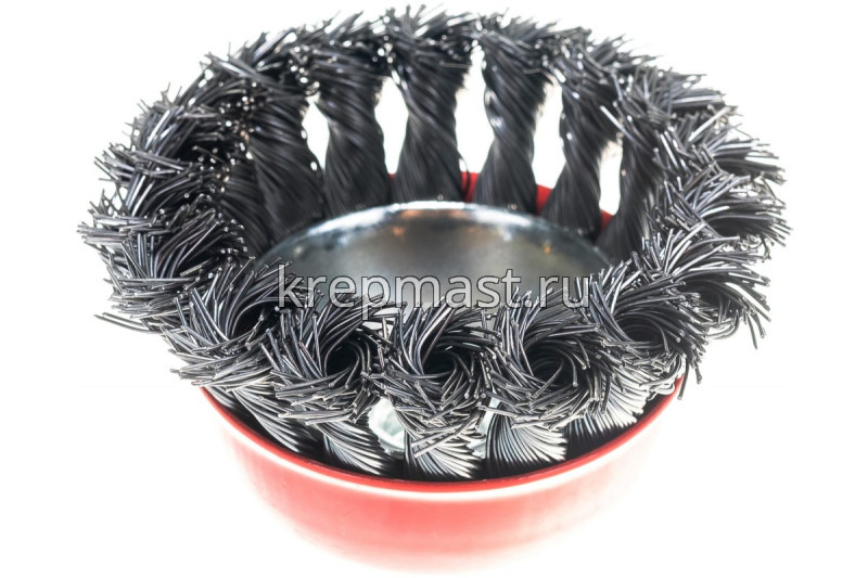 Корщетка- чашка 75мм FIT/ USP витая для УШМ